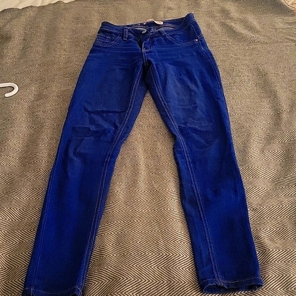 Blue Denim Skinny Jeans - Picture 3 of 4